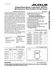 DataSheet MAX4044 pdf